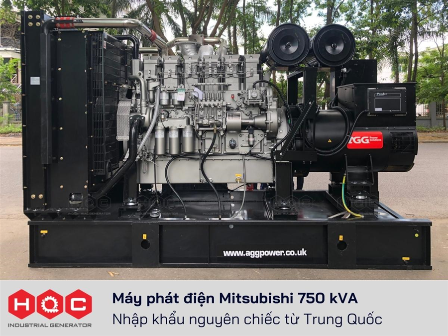 Máy phát điện Mitsubishi 750 kVA