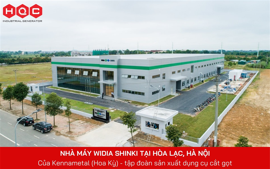 Nhà máy Widia Shinki tại Hòa Lạc, Hà Nội