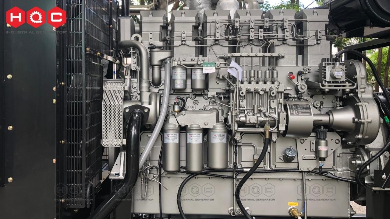 Cung cấp máy phát điện Mitsubishi 750 kVA cho nhà máy Thép Việt Ý