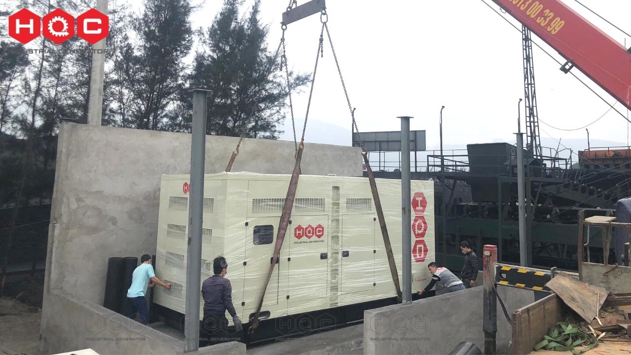 Máy phát điện Mitsubishi 1000 kVA cho Than Hòn Gai - Vinacomin tại Quảng Ninh