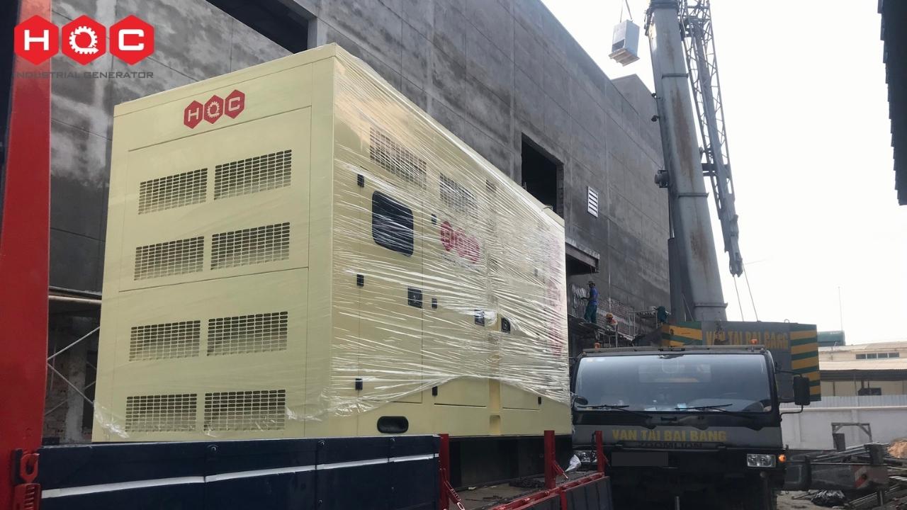 Máy phát điện Doosan 680 kVA cho nhà máy Thạch Cao tại Vũng Tàu